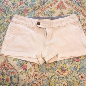 White Red camel shorts JR size 11
